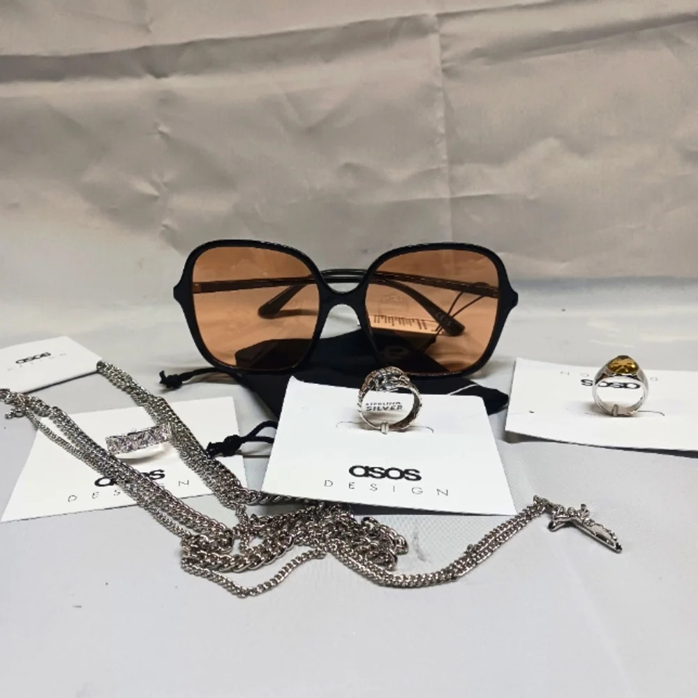NWT ASOS Sunglasses and jewelry